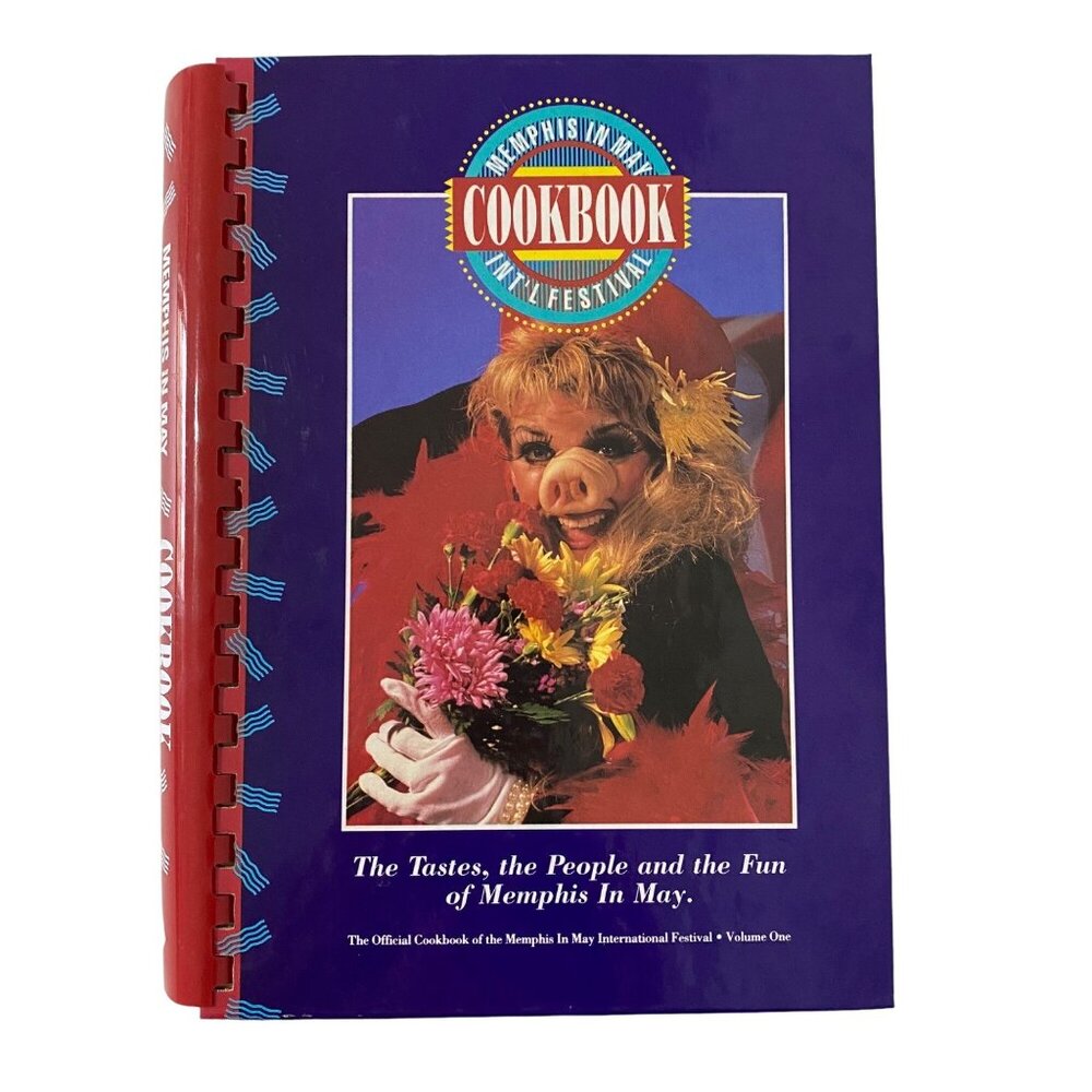 Memphis in May Cookbook 1989 Volume One Southern Food Recipes Tennessee Kitchen